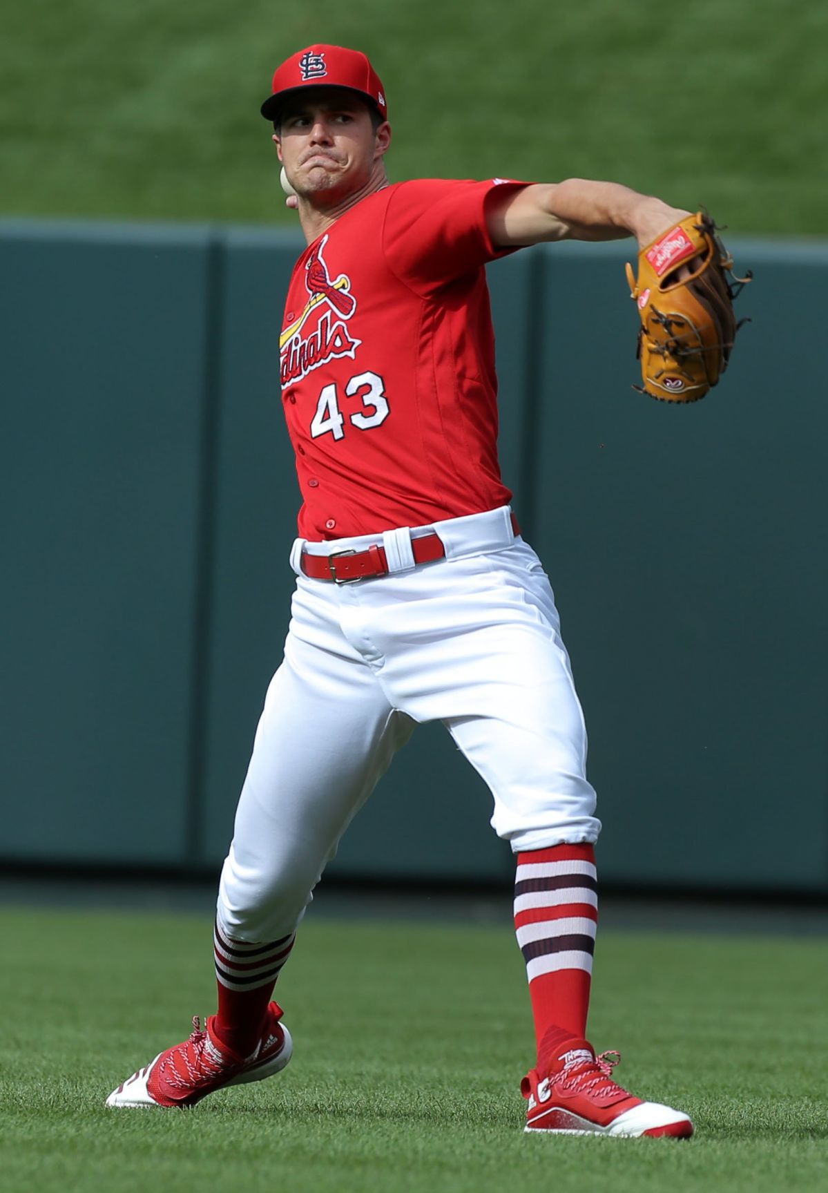 Cardinals work out after All Star break
